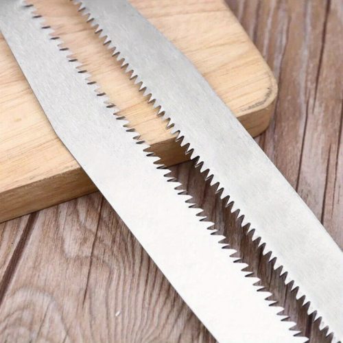 2 db rozsdamentes acél visszaforduló fűrészlap