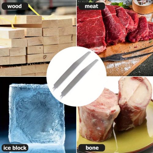 2 db rozsdamentes acél visszaforduló fűrészlap