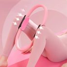 Univerzális Rózsaszín Pilates Gyűrű Teljes Test Fitneszhez Lila