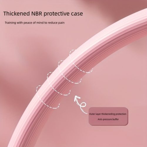 Univerzális Rózsaszín Pilates Gyűrű Teljes Test Fitneszhez Lila