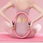Univerzális Rózsaszín Pilates Gyűrű Teljes Test Fitneszhez Rózsaszín
