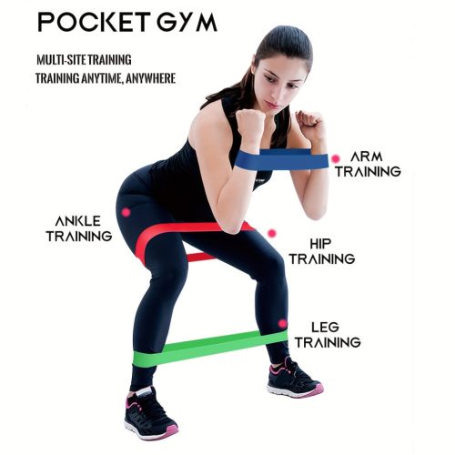 5db ellenálló szalagok, tornaszalagok, edzőszalagok az egész testre kiterjedő fitneszhez, zsákmányhoz, lábhoz, karhoz, nyújtáshoz, otthoni edzőteremhez, fitneszhez, jógához és pilateshez