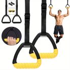 Felnőtt fitnesz tornagyűrű készlet - 2M állítható, csúszásmentes PP húzódzkodó gyakorlati fogantyúk otthoni edzőtermi erőnléti edzéshez - Töltés nélküli, elem nem szükséges