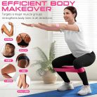10db Pilates Fitness Készlet Rózsaszín, 10 darabos készlet, Pilate