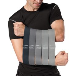   5db univerzális latexellenálló pánt férfi és női sportokhoz, guggolás pedálokhoz, jógához és fitnesz gyakorlatokhoz, rugalmas, többfunkciós TPE szíj, méretválaszték 4.54-18.14KG