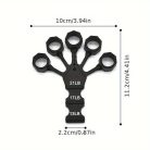 Beállítható Csúszásmentes Ujjtréner, Fogóerő Fejlesztő Kézgyakorló, Hordozható 5-Ujjas Kivágott Tervezésű Ujjnyújtó Kosárlabda Edzéshez