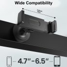 1db nagy teherbírású alumíniumötvözetből készült edzőtermi mágneses telefontartó