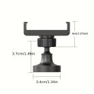 1db nagy teherbírású alumíniumötvözetből készült edzőtermi mágneses telefontartó