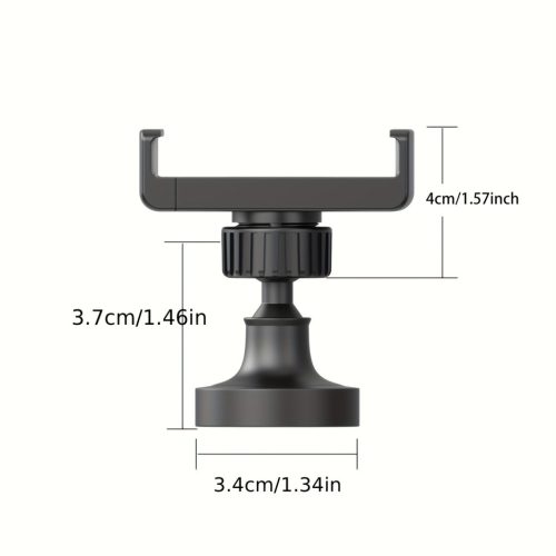 1db nagy teherbírású alumíniumötvözetből készült edzőtermi mágneses telefontartó