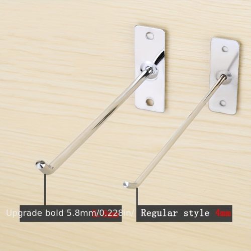 Falikampó Szög Falikijelző Ékszerkampó Mobiltelefon Kiegészítők Egyvonalas Kampó Acél Hardver Eszköz Kalapács Fogó Falra Szerelés 4x45 Mm - 10