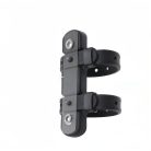 1 db Fúrásmentes Kerékpár Vizespalack Tartó Adapter - Rozsdamentes Acél, Univerzális Kiegészítő Hegyi és Országúti Kerékpárokhoz, Biztos Rögzítés Hidratációs Rendszerhez Kék