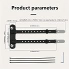1 db Fúrásmentes Kerékpár Vizespalack Tartó Adapter - Rozsdamentes Acél, Univerzális Kiegészítő Hegyi és Országúti Kerékpárokhoz, Biztos Rögzítés Hidratációs Rendszerhez Kék