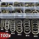 100db/doboz Autóolajtartály Lefolyó dugó Gumi Lefolyó zárló Gumi Lefolyó dugó Gumi Cserélhető mosdó tömítés készlet M6 M8 M10 M12 M14 M1