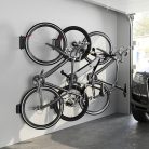 1 készlet forgatható állítható kerékpár falikampó, függőleges garázsba szerelhető biciklitartó, helytakarékos megoldás, 29.94KG teherbírású