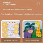 Oroszlán alakú foglalkoztató tábla