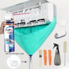 Légkondicionáló tisztító készlet lefolyócsővel Továbbfejlesztett hatrészes készlet