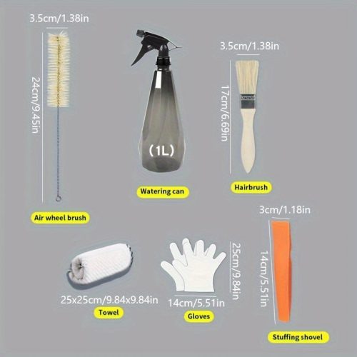 Légkondicionáló tisztító készlet lefolyócsővel Továbbfejlesztett hatrészes készlet