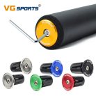 VG Sports 1 Pár Kerékpáros Kormányvégvédők Alumínium Ötvözet, MTB Hegyi és Országúti Bicikli Kiegészítők Szerszámmal 1 pár ezüst