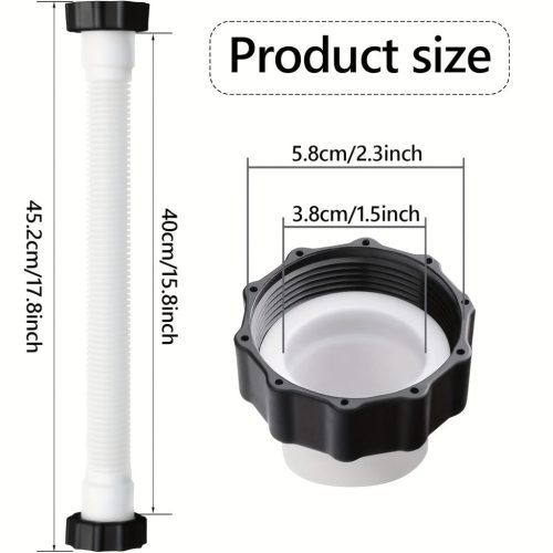 40 cm medence szűrő pumpa tömlő