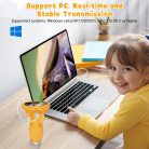 1000× Kézi Digitális Mikroszkóp –  IPS Kijelző, USB Kamera