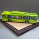 30 cm-es Dupla Ajtós Játékbusz Fénnyel és Hanggal