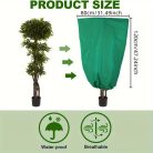 4db Nagy Növényvédő Zsák, 1,8m