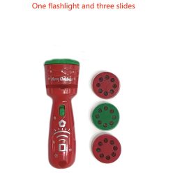   Karácsonyi gyerekek elektronikus projektor zseblámpa 24 mintával