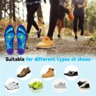 1 pár mágneses akupresszúr talpbetét - Ergonomikus ívtartó, puha, rugalmas