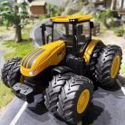 1/24 Méretarányú Sárga Játék Traktor
