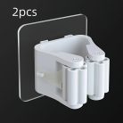 2db Könnyen Falra Szerelhető Felmosó és Seprű Tartó