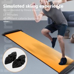   1.8 méter hosszú csúszópálya, beltéri gyorskorcsolya edző és fitnesz eszköz