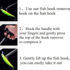 1db Easy Fish Hook Remover - T Alakú Eszköz A Gyors És Fájdalommentes Horogeltávolításhoz