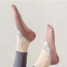 Balett Tánc Rózsaszín Szilikon Csúszásmentes Zokni