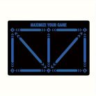 Ütéselnyelő labdarúgó technikai szőnyeg