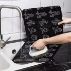 Alumínium összehajtható gáztűzhely fröccsenés gátló paraván