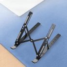 Összecsukható Alumínium Laptop Tartó Állvány – Állítható, Ergonomikus, Hordozható