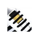 Silikon Cipőfűző Készlet – 16 db Rugalmas és Vízhatlan Cipőfűző, Gyerekeknek és Felnőtteknek