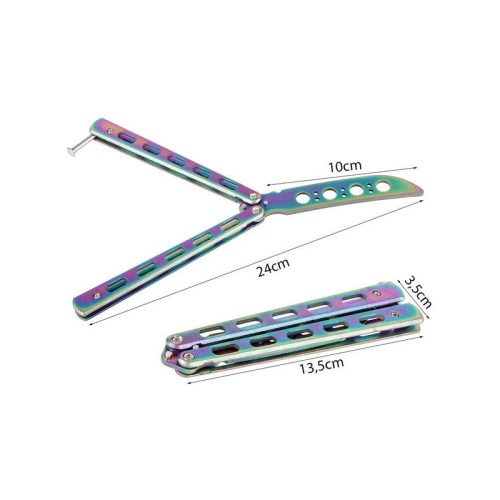 Gyakorló Pillangókés – Tompa Tréning Kés Kezdőknek