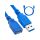 USB 3.0 Hosszabbító Adapter Kábel – Árnyékolt, Gyors Adatátvitel, 1.5 Méter