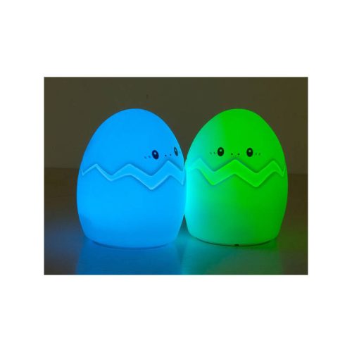 LED éjszakai fény gyerekeknek érintésérzékeny RGB tojás