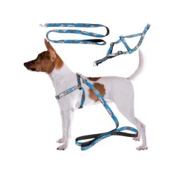   Séta hám kutyának macskának állítható méret kényelmes