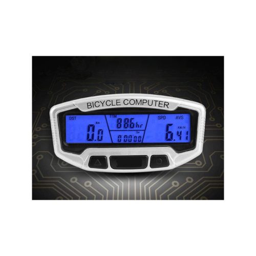 Vízálló LCD kerékpár számláló 28 funkcióval - kerékpár.