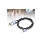 Kijelzőport USB-C 1.4 videó hang USB-C 8K 4K 2K kábel 1.8m