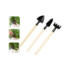 Kertészeti szerszámkészlet gereblye lapát 3 az 1-ben mini ültető eszközök