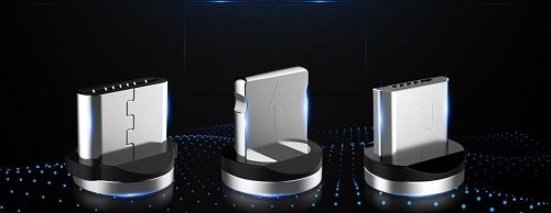 Mágneses, 1 méteres világító lightning kábel