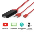 HDMI kábel iPhone képernyő tükrözéshez