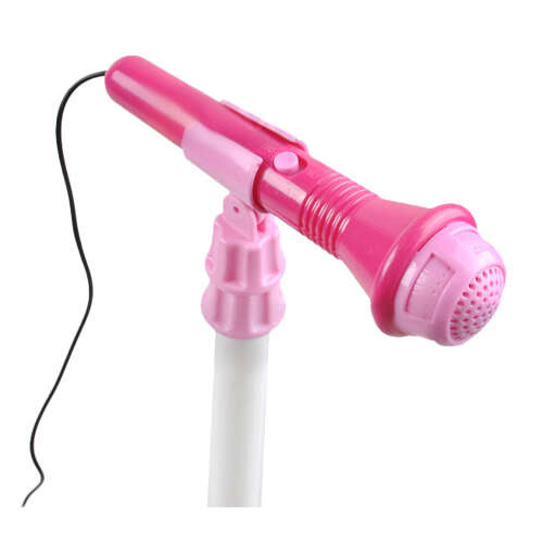 Gitár + mikrofon + erősítő rózsaszín 22407