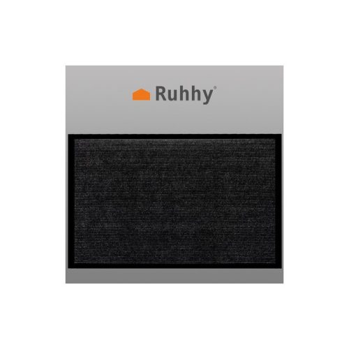 Bejárati szőnyeg - 60x90cm Ruhhy 22055, szürke, modern, praktikus, nedvszívó, beltéri, kényelmes, mosható, csúszásmentes