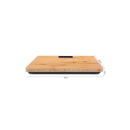 Fa burkolatú LCD fürdőszobai mérleg - Ruhhy 22522
