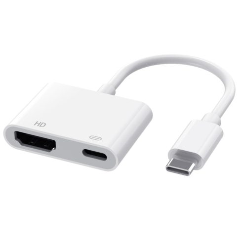 2 az 1-ben Type-C 3.0 HUB HDMI-kompatibilis 4K Splitterrel